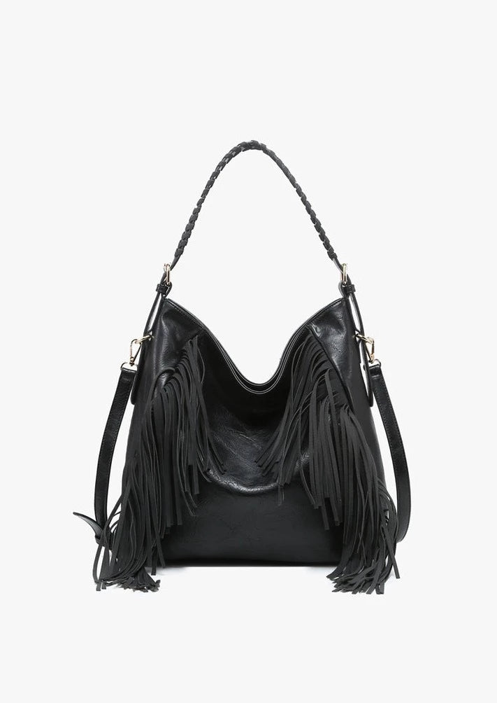 Faux leather hobo bag sales