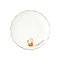 Holiday Spirits App Plates - Set of 4