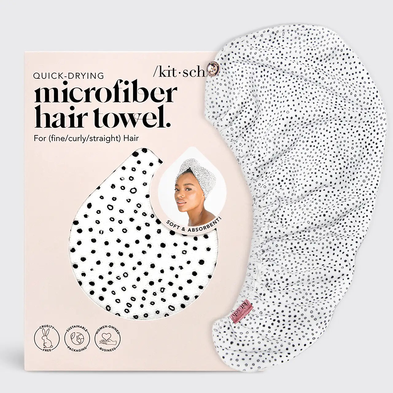 Kitsch - Microfiber Quick Dry Hair Towel