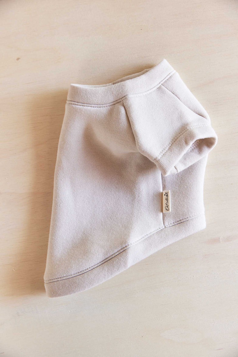 Dog 'Homebody Club' Heather Dust Vintage Distressed Ultra Cozy Sweatshirt-'Homebody Club' Vintage Distressed Ultra Cozy Sweatshirt-Cali Moon Boutique, Plainville Connecticut