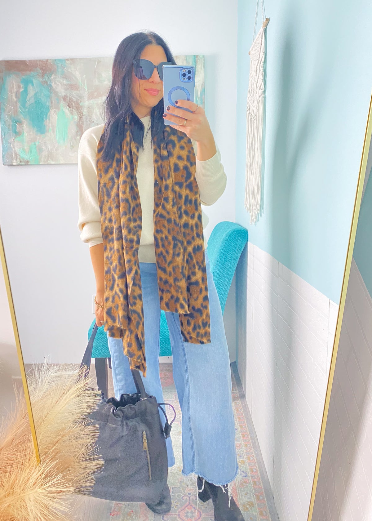 Leopard Shawl Scarf