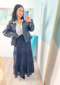 'Sheer Attitude' Polka Dot Blouse