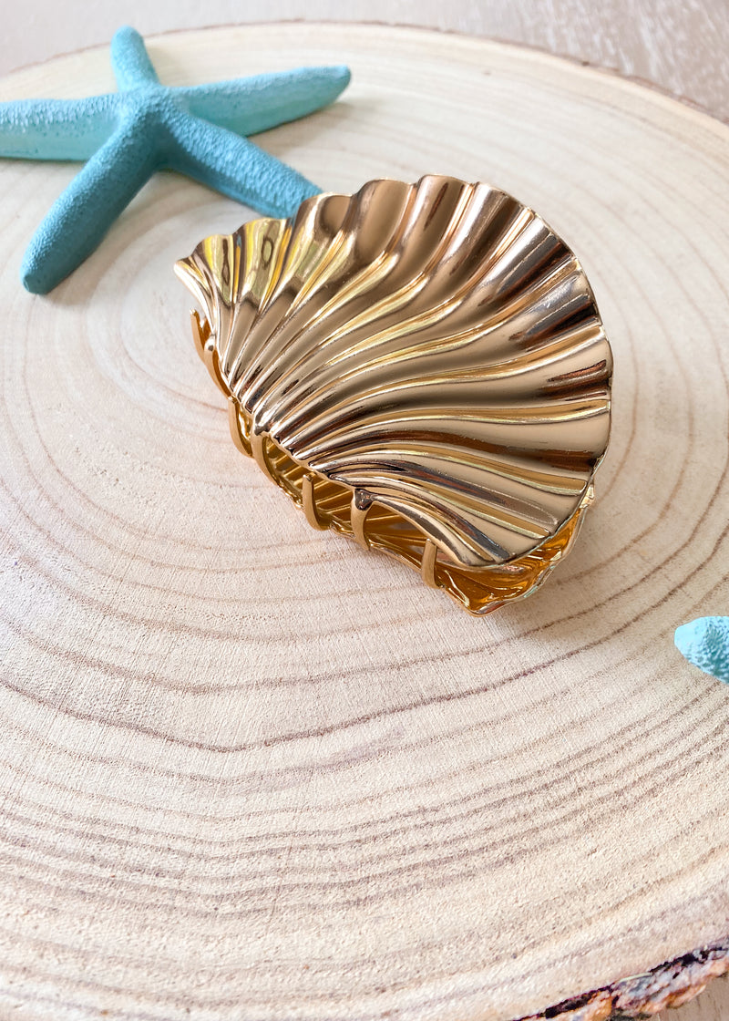 Shell Water Resistant Claw Clip-Shell Water Resistant Claw Clip-Cali Moon Boutique, Plainville Connecticut