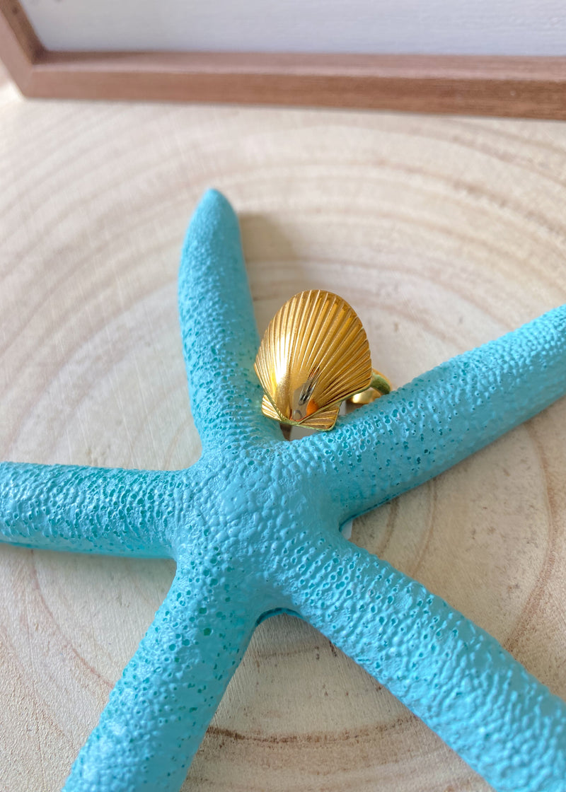 Shell Water Resistant Ring-Shell Water Resistant Ring-Cali Moon Boutique, Plainville Connecticut