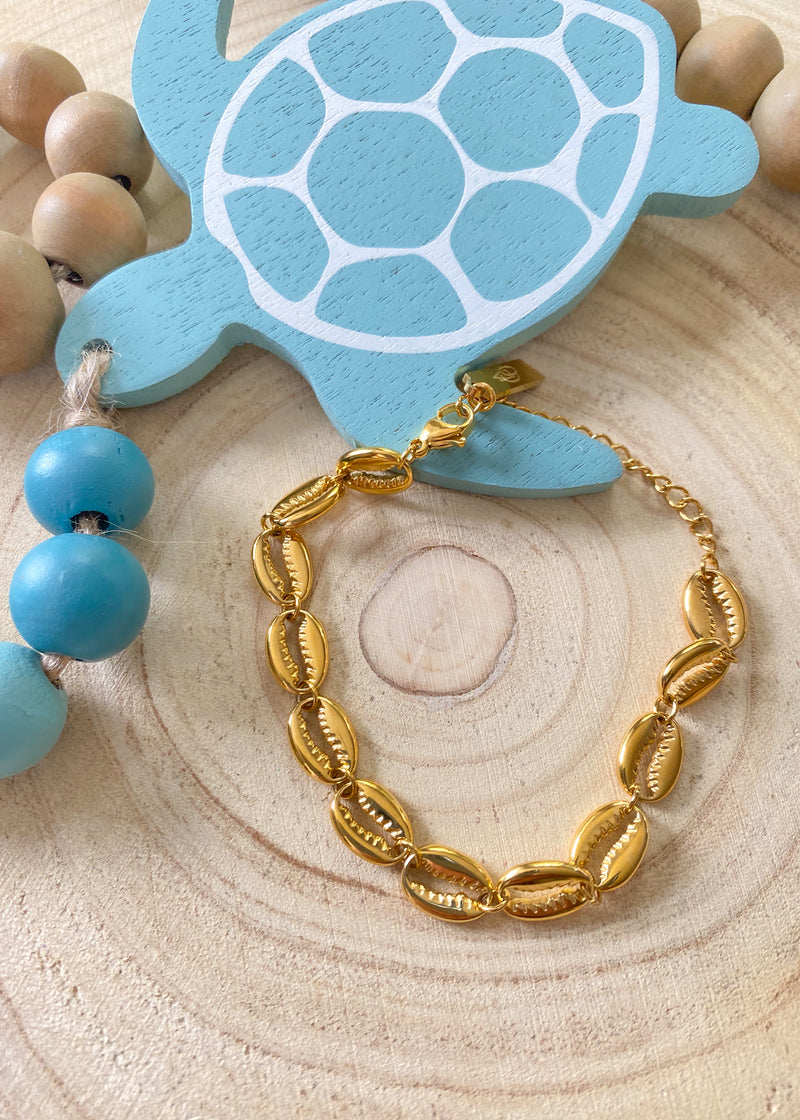 Puka Shell Water Resistant Bracelet-Puka Shell Water Resistant Bracelet -Cali Moon Boutique, Plainville Connecticut