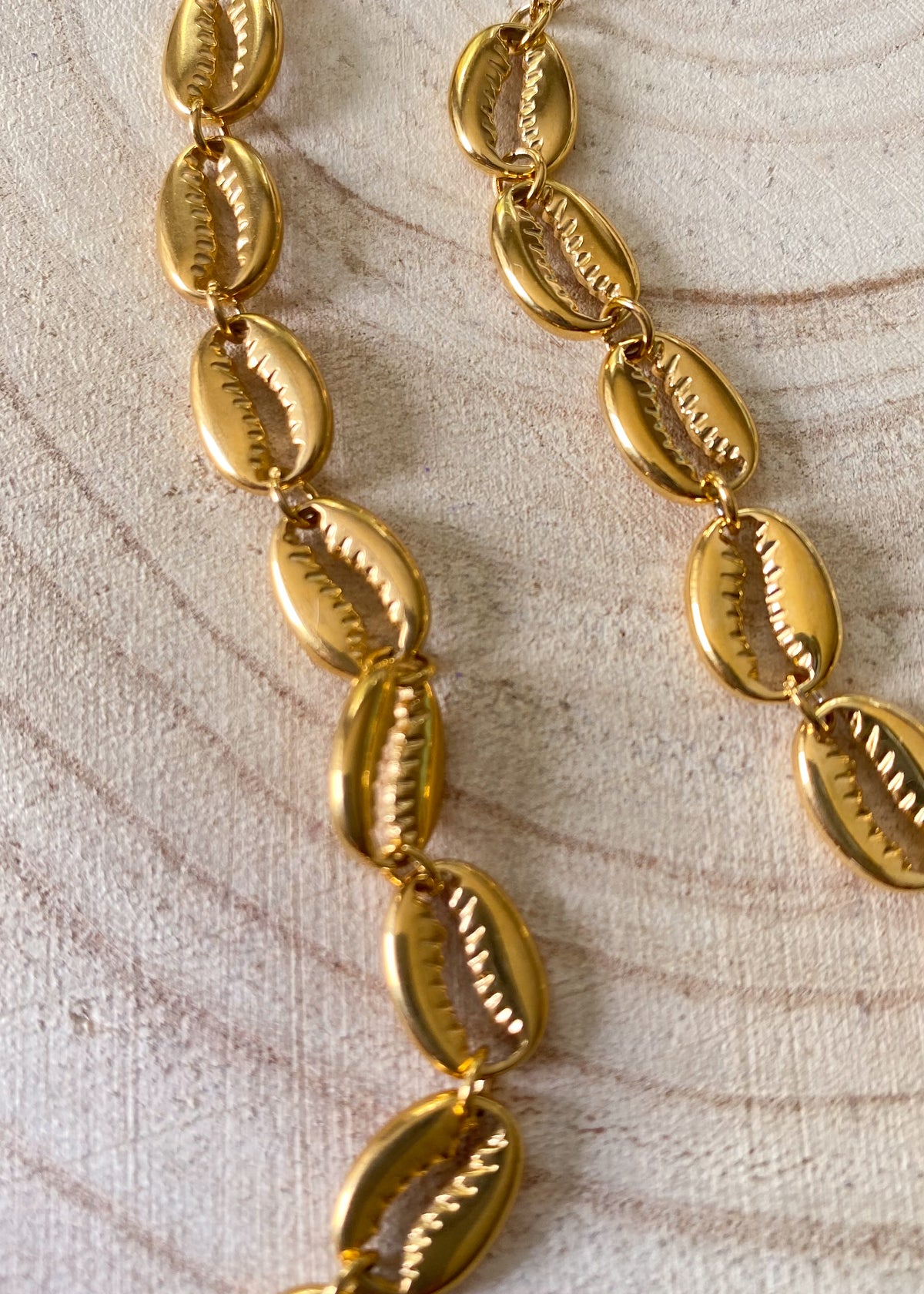 Puka Shell Water Resistant Necklace-Puka Shell Water Resistant Necklace-Cali Moon Boutique, Plainville Connecticut