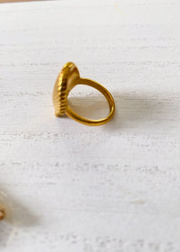 Shell Water Resistant Ring - Cali Moon Boutique