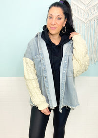 'Tavi' Black French Terry Boyfriend Fit Hoodie - Cali Moon Boutique