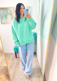 'Easy Does It' Soft Cotton Drawstring Jeans
