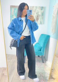'Mikey' Oversized Denim Jacket