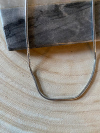 Silver Snake Chain Necklace
