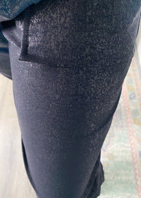 'Double Take' Black Pebble Joggers