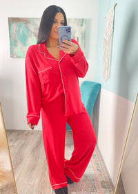 'Sweet Dreams' Ruby Red Ultra Soft Pajamas