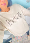 'Gingerbread Row' Heather Dust Ultra Cozy Sweatshirt