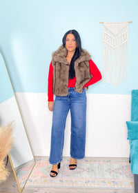 'Amanda' Lovervet Ankle Length Wide Leg Jeans