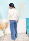 'New York' Varsity Stripe Sweater