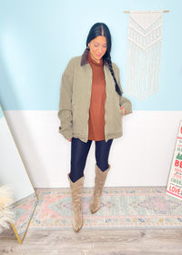 Taupe Gray Metallic Tip Faux Suede Boots