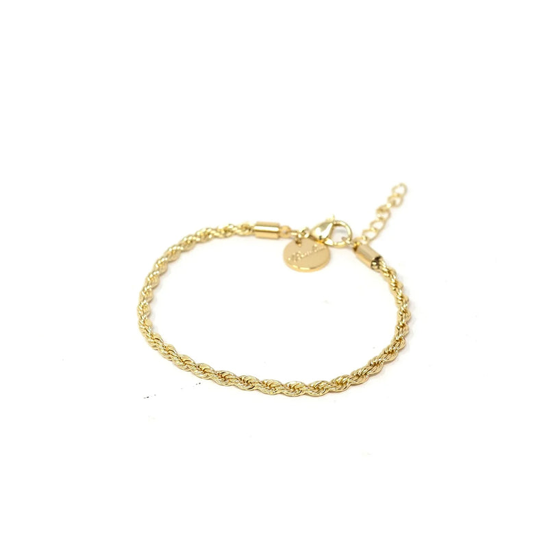 'The Clara' Mini Rope Chain Bracelet - Gold - Cali Moon Boutique